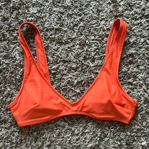 Aerie Orange Swim Bra S